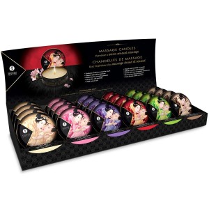 SHUNGA - MINI CARESS BY CANDLELIGHT ESPOSITORE CANDELE DA